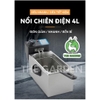 Bếp chiên ngập dầu nhúng điện SUNNY SN-04 | Dung tích 4L | Công suất 2000W