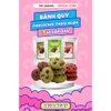 Set nguyên liệu làm bánh Chocochip Cookie | Thành phẩm 20 chiếc | 3 Vị Redvelvet - Socola - Matcha