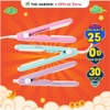Máy hàn miệng túi mini cầm tay, dùng với túi nilon, kẹp hàn nhiệt - THE GARDEN
