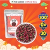 Hoa hồng khô nụ sấy lạnh làm đẹp da, tăng cường sức Khoẻ, ngủ ngon giấc 100GR - THE GARDEN