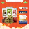 Set nguyên liệu làm bánh Chocochip Cookie | Thành phẩm 20 chiếc | 3 Vị Redvelvet - Socola - Matcha