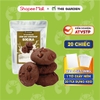 Set nguyên liệu làm bánh Chocochip Cookie | Thành phẩm 20 chiếc | 3 Vị Redvelvet - Socola - Matcha