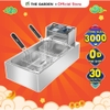 Bếp chiên ngập dầu nhúng điện SUNNY SN-01S | Dung tích 12L | Công suất 3000W