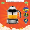 Máy Vắt Cam THE GARDEN TG-40 – Dung tích lớn 1.2L, Có Hai Đầu Vắt Lớn – Nhỏ, Công Suất 40W, Vắt Kiệt Nước