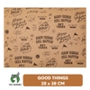 Giấy báo gói bánh sandwich | Kích thước 28x38cm | Combo 50