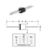 Diode chỉnh lưu 6A10 6A 1000V