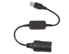 Cáp chuyển đổi điện USB 5V sang 12V ra đầu tẩu cắm sạc ô tô