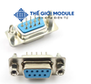 Đầu DB9 cái thẳng chân hàn mạch PCB