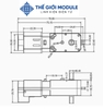 Động cơ encoder DC servo geared TT 1:90