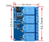 LCUS-4 Module 4 relay 5V USB điều khiển PLC qua cổng Type-C