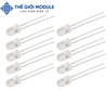 Led siêu sáng màu xanh dương 5MM ( gói 10 con )