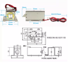 Khoá chốt điện Solenoid Lock LY-03
