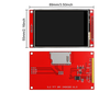 Màn hình cảm ứng TFT 3.2 inch 240X320 giao tiếp SPI ILI9341
