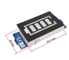 Module led hiển thị mức năng lượng pin lithium 12.6V