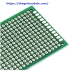 PCB 9x15cm phủ xanh hai mặt