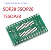 Đế chuyển SOP28 SSOP28 TSSOP28 DIP 0.65/1.27mm