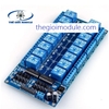 Mạch 16 Relay Opto Cách Ly 12VDC