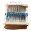 Điện trở 1/4W 1% nhiều giá trị từ 1R - 5.6K