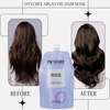 Kem hấp ủ tóc Ovychee túi 500ml với 100% tinh dầu argan nguyên chất phục hồi tóc siêu mềm mượt