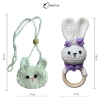 Crochet Cutie. Purple Rabbit