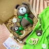 Crochet Cutie. Green Bear