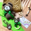 Crochet Cutie. Green Bear