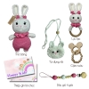 Crochet Cutie. Pink Rabbit