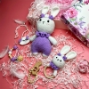 Crochet Cutie. Purple Rabbit