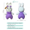 Crochet Cutie. Purple Rabbit