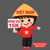 Rối hơi vẫy tay cửa hàng đồng giá