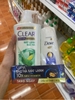 Dầy gội sạch gàu Clear mát lạnh bạc hà 630g có tặng kèm dầu gội Dove