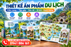 Hỗ trợ Thiết kế Cẩm nang Tập gấp Bản đồ Du lịch, Di tích Danh thắng