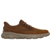 Giày Skechers chính hãng Slip-Ins Arch Fit Garza Langston Relaxed Fit Brown - Nâu