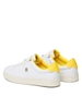 [ Hàng Auth ] Giày hàng hiệu Tommy Hilfiger Elevated Essential Leather Monogram Court Yellow White - Trắng vàng
