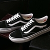 Giày Vans chính hãng Old Skool Skate Black White