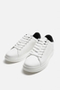 Giày sneaker Zara chính hãng White Platform - Dáng đế dày Trắng
