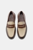 Giày Loafer Pull&Bear Chunky Contrast chính hãng - Nâu