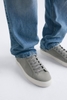 Giày sneaker Zara chính hãng Grey White Classic - Xám Trắng Dáng cổ điển