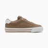 Giày thể thao sneaker chính hãng Puma Court Classic Vulcanised Formstrip Unisex Brown White - Nâu trắng