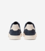Giày hiệu Cole Haan chính hãng GrandPro Luxe Slip-On Sneakers Suede Navy  - Xanh
