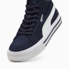 Giày thể thao sneaker chính hãng Puma Court Classic Vulcanized Formstrip Men's Mid Top Navy White - Xanh Navy