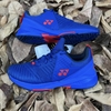 Giày Tennis Yonex chính hãng Power Cushion Sonicage 3 Clay Xanh Tím Đỏ - Shoes Navy Red - size 39.5