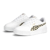 Giày Puma chính hãng Carina 2.0 Leopard White - Da báo Trắng