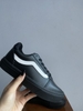 Giày Vans chính hãng ward all black - white line