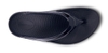 Dép phục hồi sức khoẻ chính hãng OOFOS Healthy Platform Black Sandal - Đen đế cao