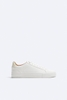 Giày sneaker Zara chính hãng All White Classic - Trắng Dáng cổ điển