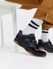 Giày Vans Varix Basket Black/Black Gum Sole
