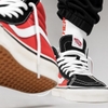 Giày Vans chính hãng Sk8 Hi Red Black
