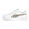 Giày Puma chính hãng Carina 2.0 Leopard White - Da báo Trắng