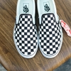 Giày Vans chính hãng Slip On Checkerboard Black White Classic